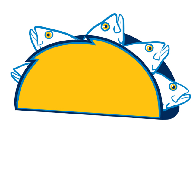 San Diego Chargers Fish Tagos Logo fabric transfer